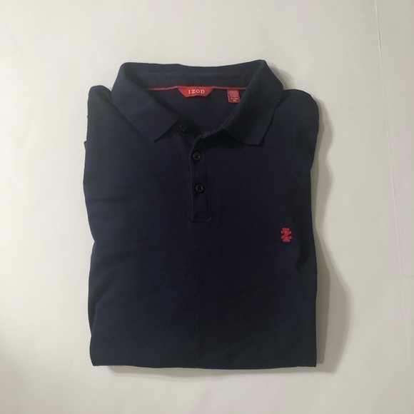 IZOD Mens Navy Polo Size XL EUC - Picture 1 of 5